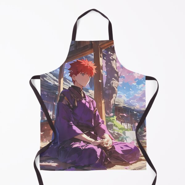 Item preview, Shirou Emiya Fate Stay Night Cherry Blossom Shrine Calm designed and sold by earlobejerk.