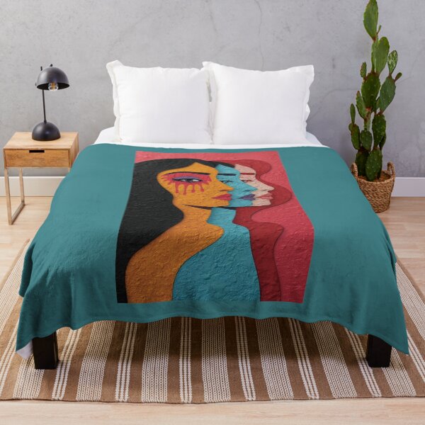 Item preview, Many Faces, One Soul : Abstract Feminine Portrait designed and sold by Tootley.