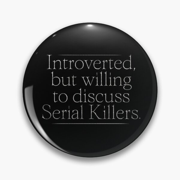 Item preview, Vintage Introvert True Crime Serial Killers Design designed and sold by Somethings Wicked.