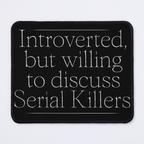 Item preview, Vintage Introvert True Crime Serial Killers Design designed and sold by Somethings Wicked.