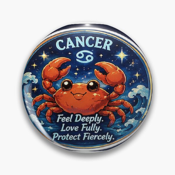 Item preview, Zodiac Cancer Stickers designed and sold by SugarbudSticker.