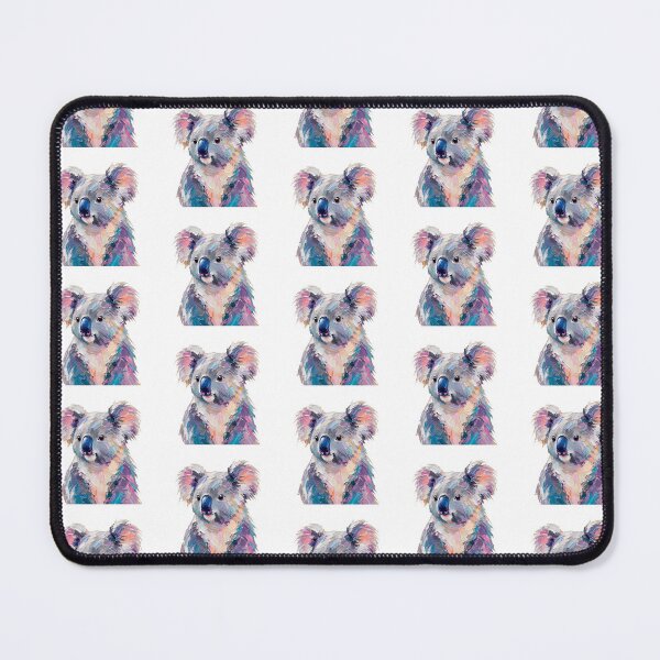 Item preview, Cute Colorful Koala – Modern Palette Knife Animal Painting designed and sold by SLGA-Designs.