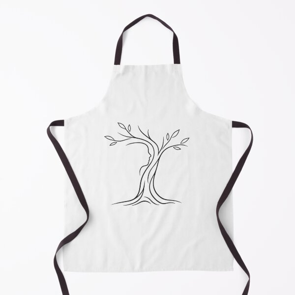 Item preview, Minimalist Forest Spirit Tree Line Art Mother Nature designed and sold by tineldesign.