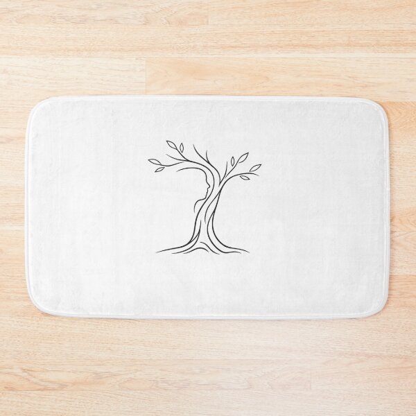 Item preview, Minimalist Forest Spirit Tree Line Art Mother Nature designed and sold by tineldesign.