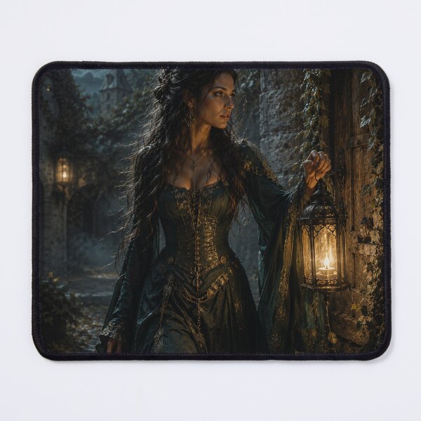 Item preview, Moonlit Wanderer with Lantern designed and sold by photoparadise22.
