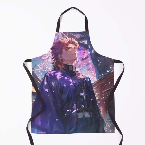 Item preview, Kirei Kotomine Fate Stay Night Purple Blossom Cathedral Calm designed and sold by earlobejerk.