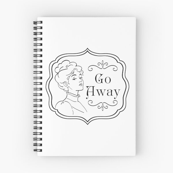 Item preview, Go Away - Sarcastic Introvert Humor designed and sold by Somethings Wicked.