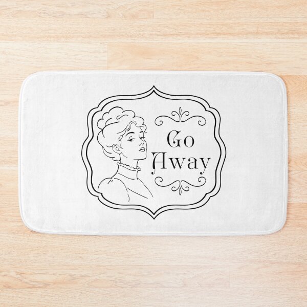 Item preview, Go Away - Sarcastic Introvert Humor designed and sold by Somethings Wicked.