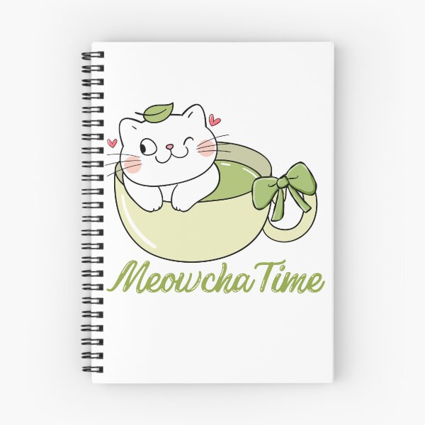 Item preview, Meowcha Time Kawaii Cat Matcha Latte Lover designed and sold by thebest-2studio.