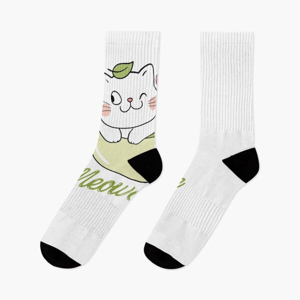 Item preview, Meowcha Time Kawaii Cat Matcha Latte Lover designed and sold by thebest-2studio.