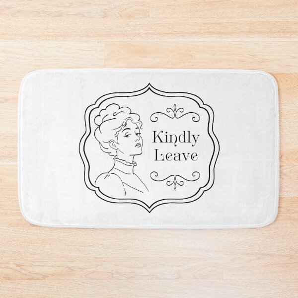 Item preview, Kindly Leave - Sarcastic Introvert Humor designed and sold by Somethings Wicked.