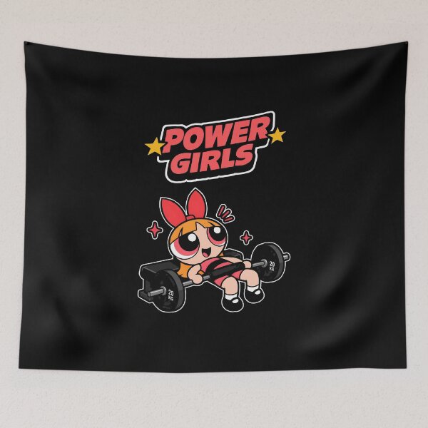 Item preview,  bombon gym power girl cartoon glutes designed and sold by Blck-Acid-Devil.