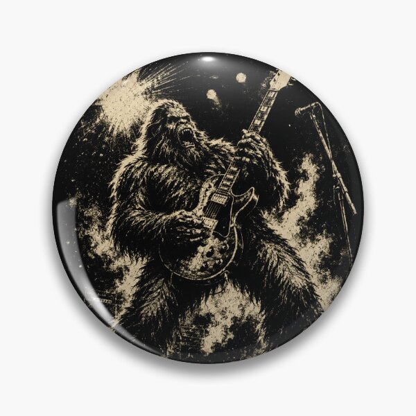 Item preview, Bigfoot Guitar Solo Cosmic Cryptid Rock designed and sold by Victor Shadehorn.