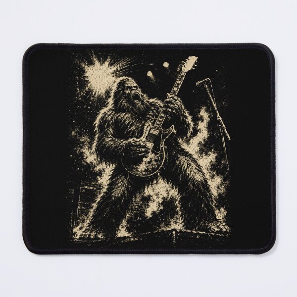 Item preview, Bigfoot Guitar Solo Cosmic Cryptid Rock designed and sold by Victor Shadehorn.