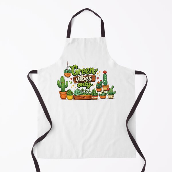 Item preview, Green Vibes Only - Cute Kawaii Succulent and Cactus Garden designed and sold by myforestfog.