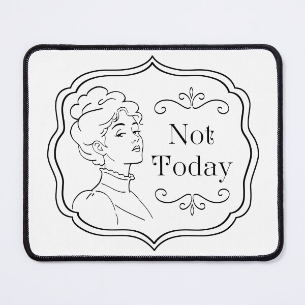 Item preview, Not Today - Sarcastic Introvert Humor designed and sold by Somethings Wicked.