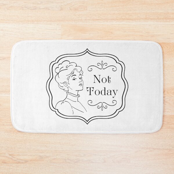 Item preview, Not Today - Sarcastic Introvert Humor designed and sold by Somethings Wicked.