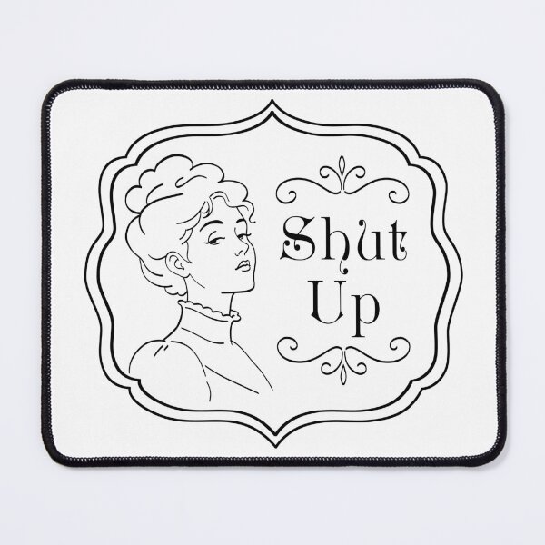 Item preview, Shut Up - Sarcastic Introvert Humor designed and sold by Somethings Wicked.