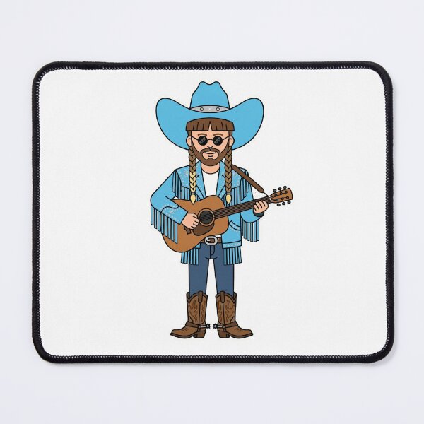 Item preview, Retro Sad Cowboy Western Music Graphic designed and sold by Tel A Pet.
