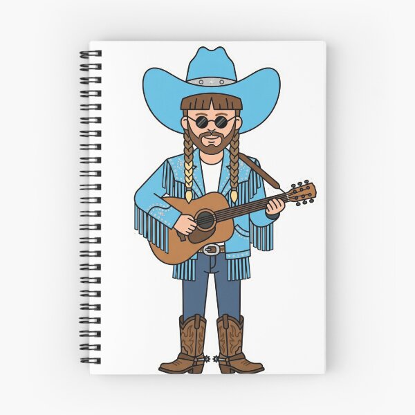 Item preview, Retro Sad Cowboy Western Music Graphic designed and sold by Tel A Pet.