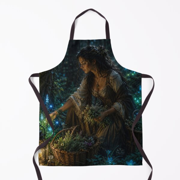 Aperçu de l'œuvre Moonlit Forest Herbalist créée et vendue par photoparadise22.