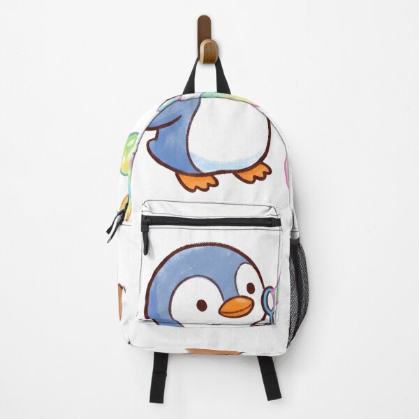 Item preview, Cute Penguin and Guinea Pig Blowing Bubbles designed and sold by TaiwanMemory.