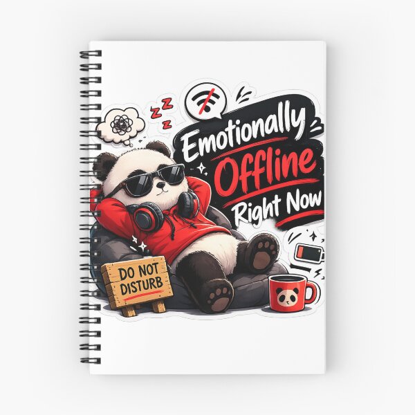 Item preview, Emotionally Offline Panda Mode designed and sold by PixoNest.