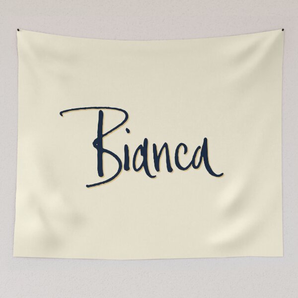 Item preview, BIANCA personalized type design designed and sold by CharlottePlaceArt.