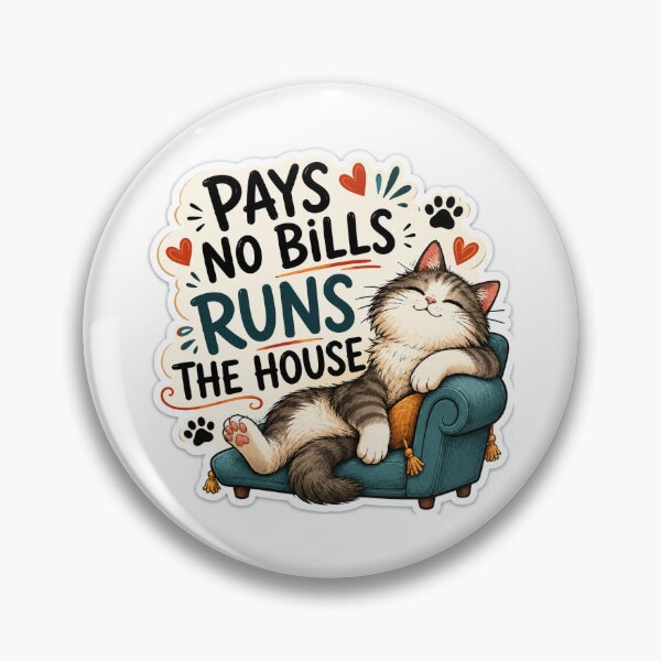 Item preview, pays no bills designed and sold by peace love and stickers.