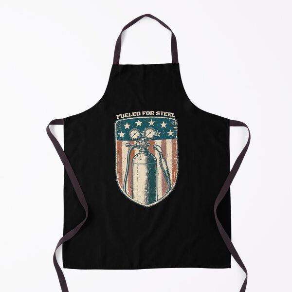 Item preview, Fueled For Steel Vintage Welding Torch American Flag Welder Design designed and sold by RusticMeadow.