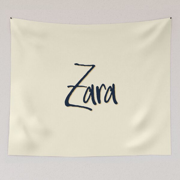 Item preview, ZARA personalized type design designed and sold by CharlottePlaceArt.
