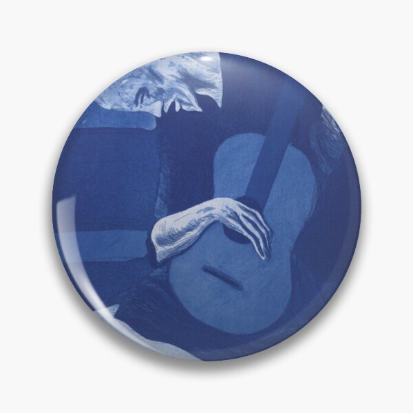 Item preview, Poster The Blue Guitar designed and sold by nicholaswaldrop.