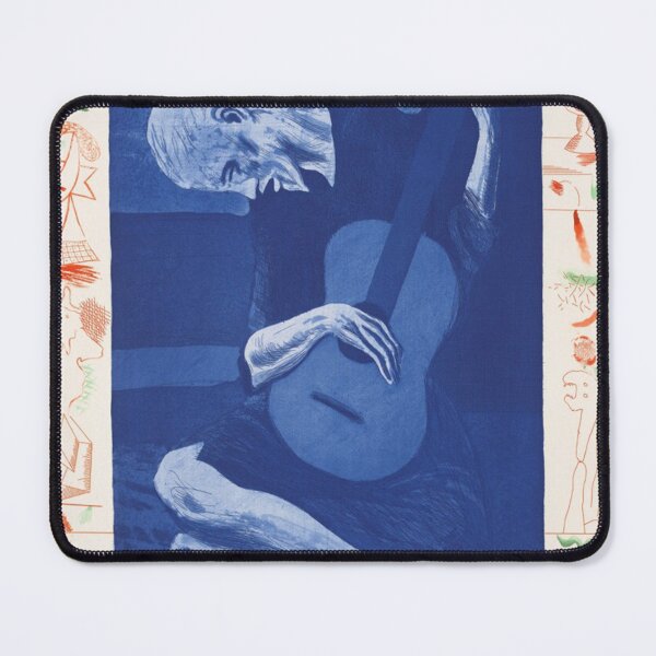 Item preview, Poster The Blue Guitar designed and sold by nicholaswaldrop.