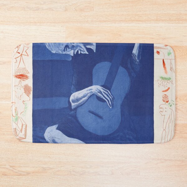 Item preview, Poster The Blue Guitar designed and sold by nicholaswaldrop.