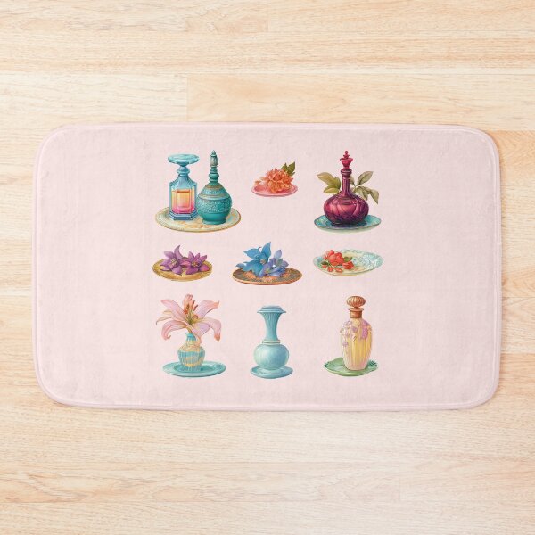 Item preview, Perfume and Flowers designed and sold by bubblyrainbow.