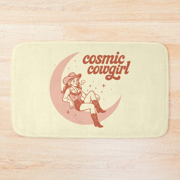 Item preview, Cosmic Cowgirl Retro Western Moon Art designed and sold by Vicky021.