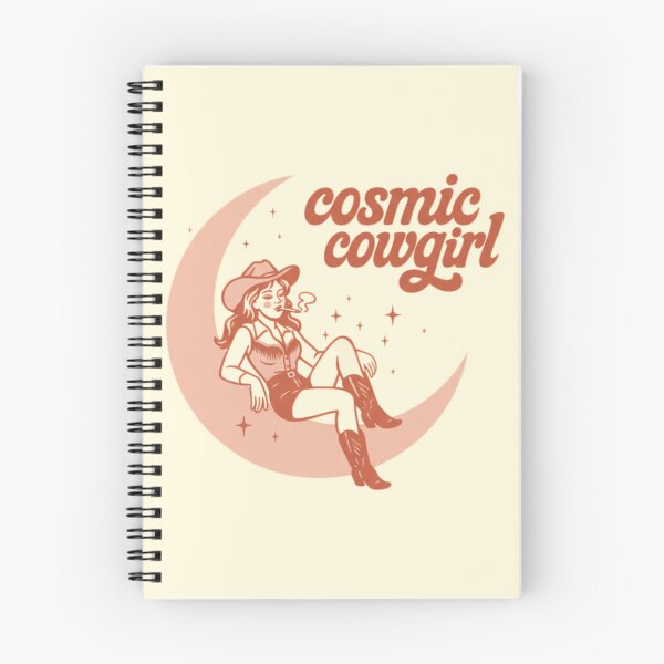 Item preview, Cosmic Cowgirl Retro Western Moon Art designed and sold by Vicky021.