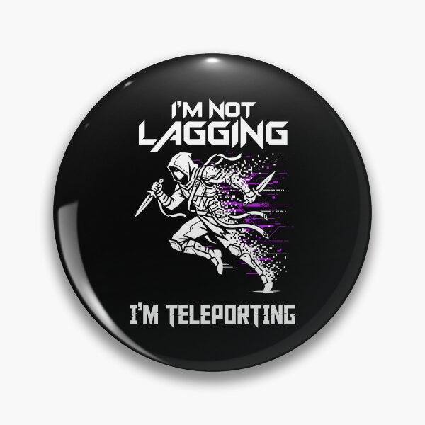 Item preview, Not Lagging Cyberpunk Assassin Teleporting Glitch designed and sold by SplashTastic.