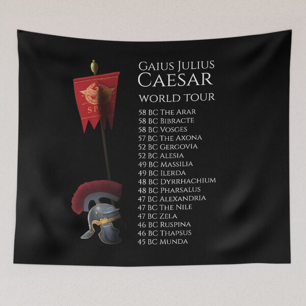 Item preview, Gaius Julius Caesar World Tour designed and sold by Styrman.