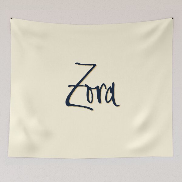Item preview, ZORA personalized type design designed and sold by CharlottePlaceArt.