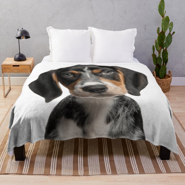 Item preview, Adorable American English Coonhound puppy for Cute Redtick Coonhound puppy lovers designed and sold by LazyOwlStore.