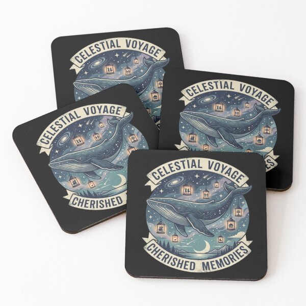 Item preview, Celestial Voyage – Whale of Cherished Memories designed and sold by Dogandesighn.