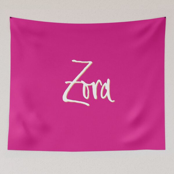 Item preview, ZORA personalized type design designed and sold by CharlottePlaceArt.