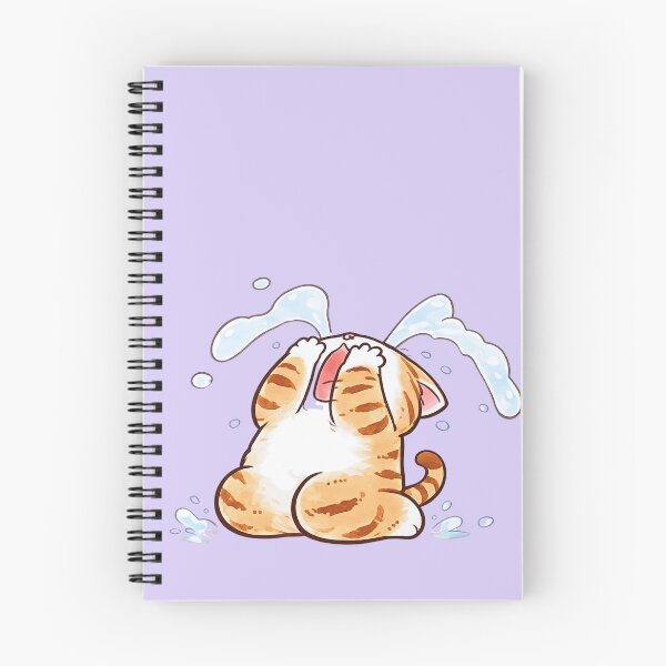 Item preview, Cute Cat Crying Tears Sticker Set | Kawaii Cat Lover Gift designed and sold by kawaiiiiiie.