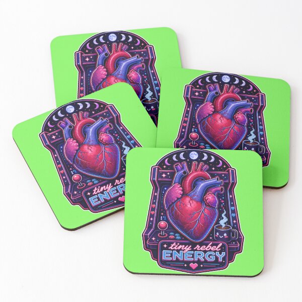 Item preview, Anatomical Heart Arcade Tiny Rebel Energy designed and sold by logicfun.