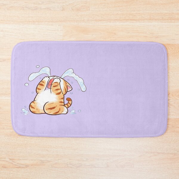 Item preview, Cute Cat Crying Tears Sticker Set | Kawaii Cat Lover Gift designed and sold by kawaiiiiiie.