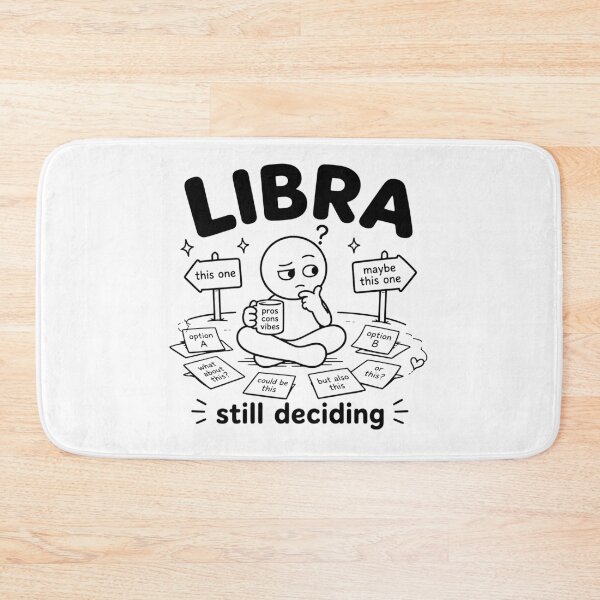 Item preview, Libra Still Can't Decide Yet designed and sold by MonkiFlipp.