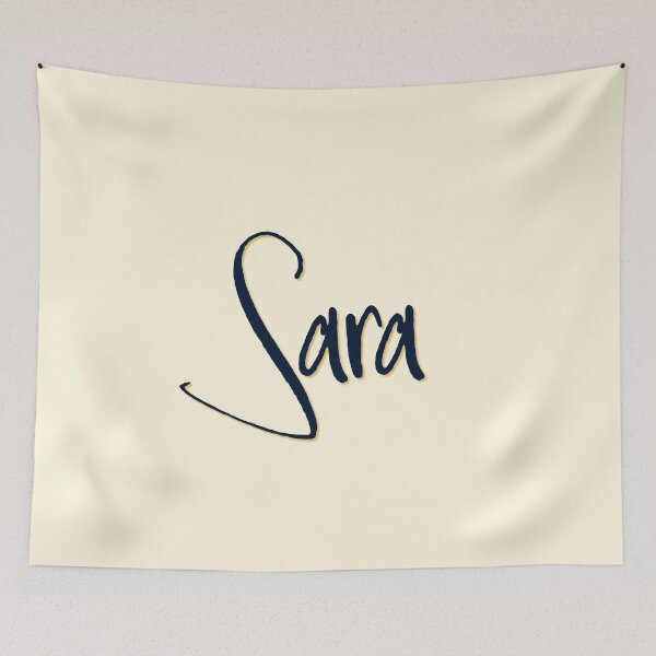 Item preview, SARA personalized type design designed and sold by CharlottePlaceArt.