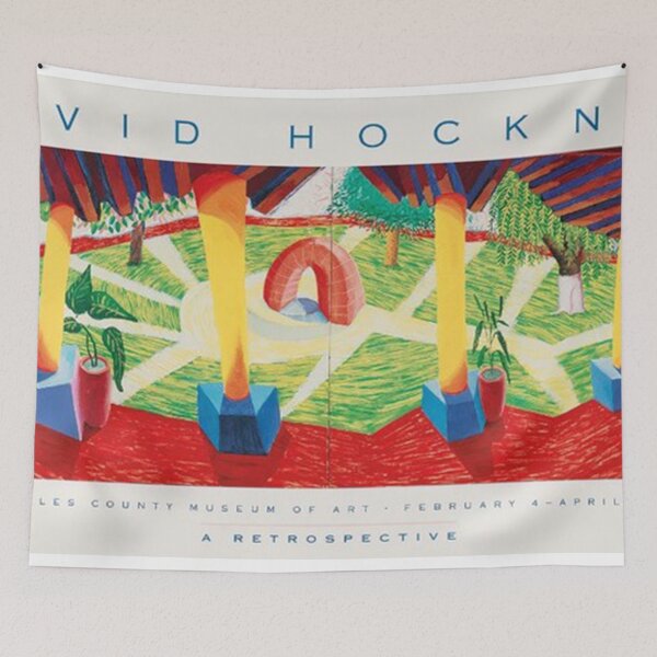 Item preview, Poster a walk around the hotel courtyard designed and sold by valdoBEtrand.