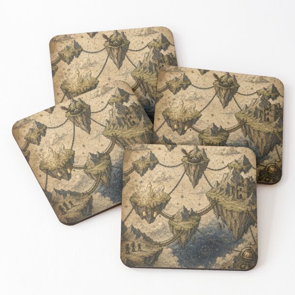 Item preview, Floating Isles Cartographer Archive designed and sold by InnerwayStudio.